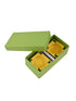 Blue Pottery Candle Holder Set Of 2pcs.